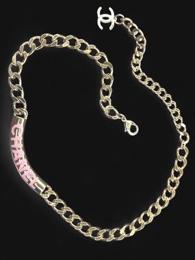 NWOT ⛓️ CHANEL logo ⛓️ chain necklace ⛓️